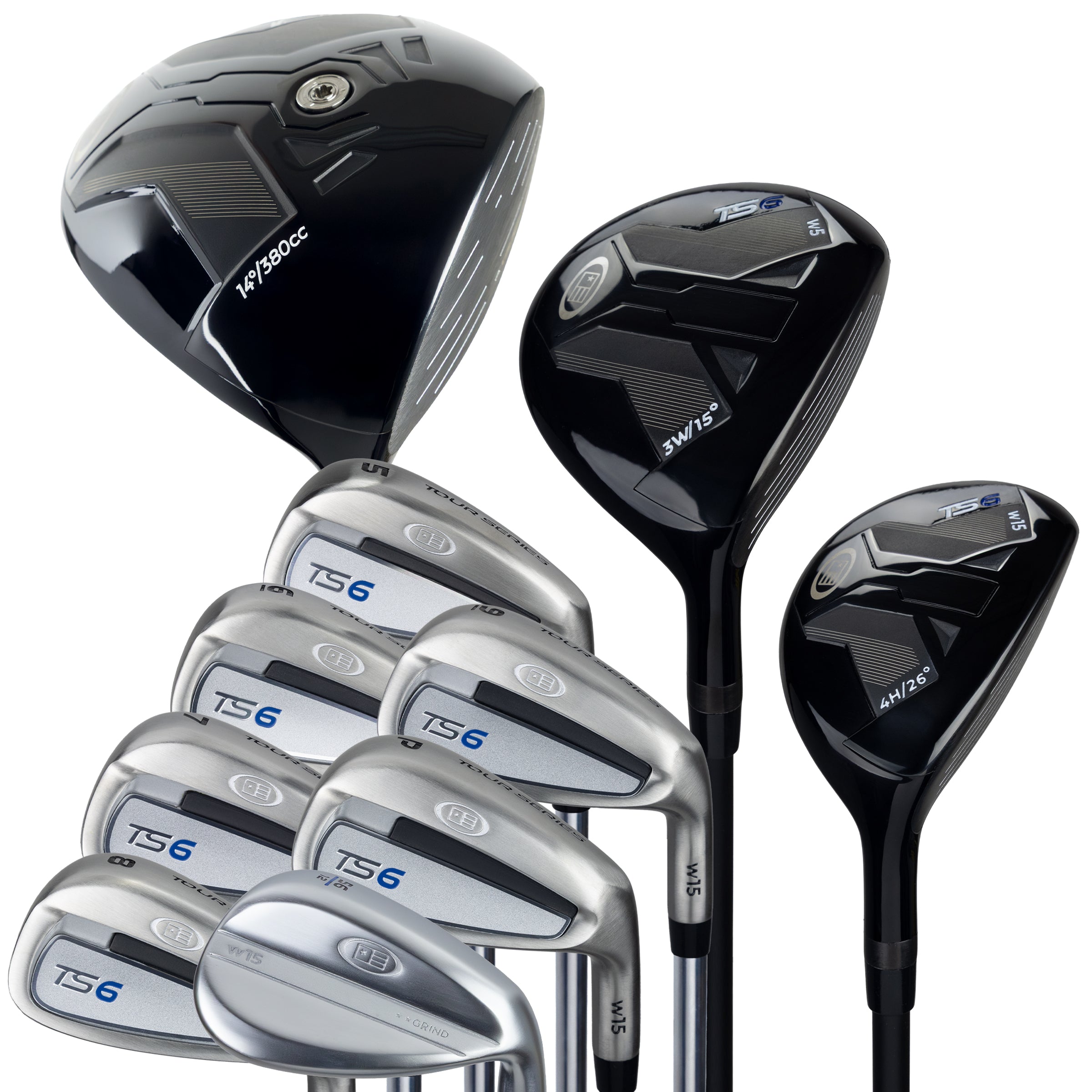 TS6-48 10 Club Stand Set Graphite Shaft
