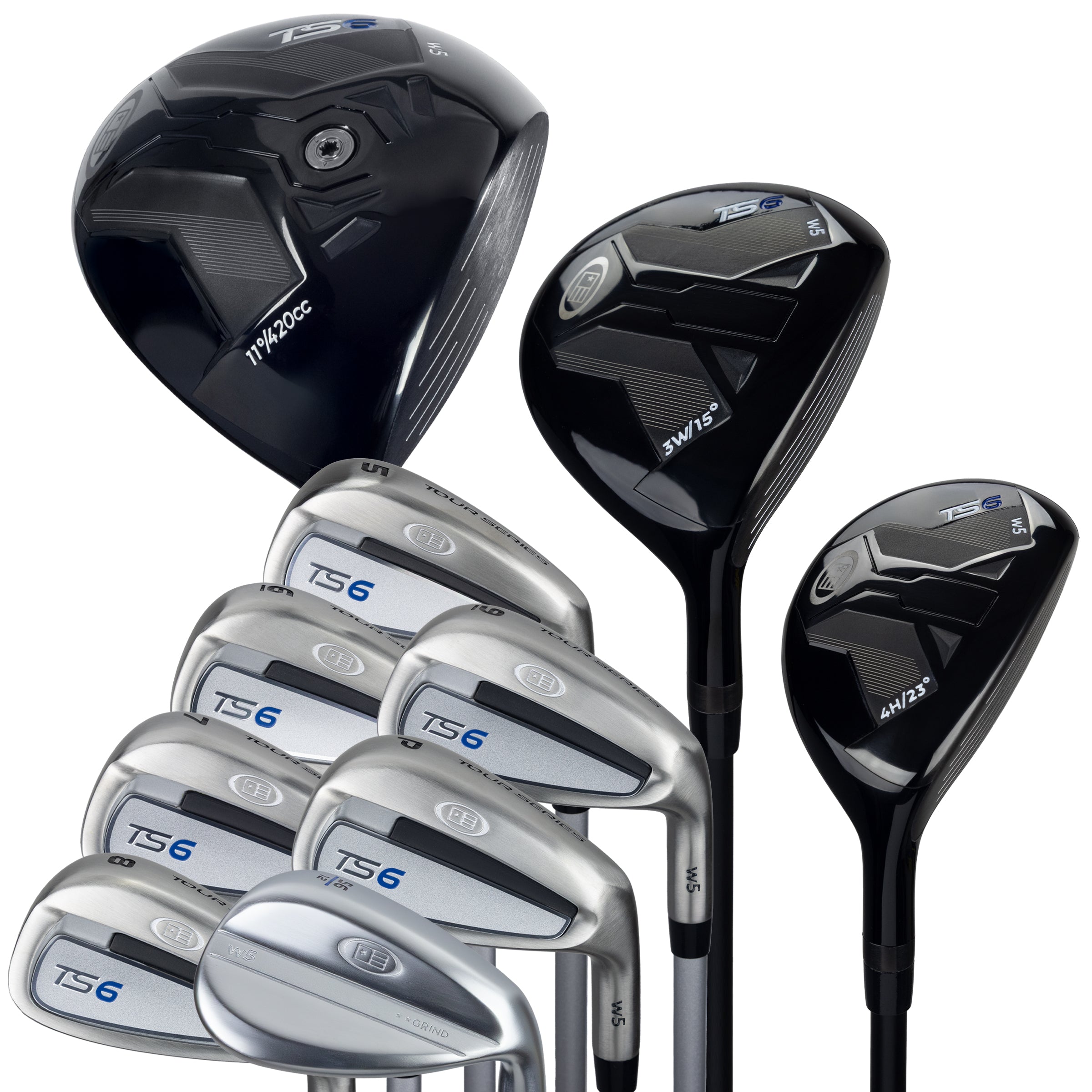 TS6-60 10 Club Stand Set Graphite Shaft