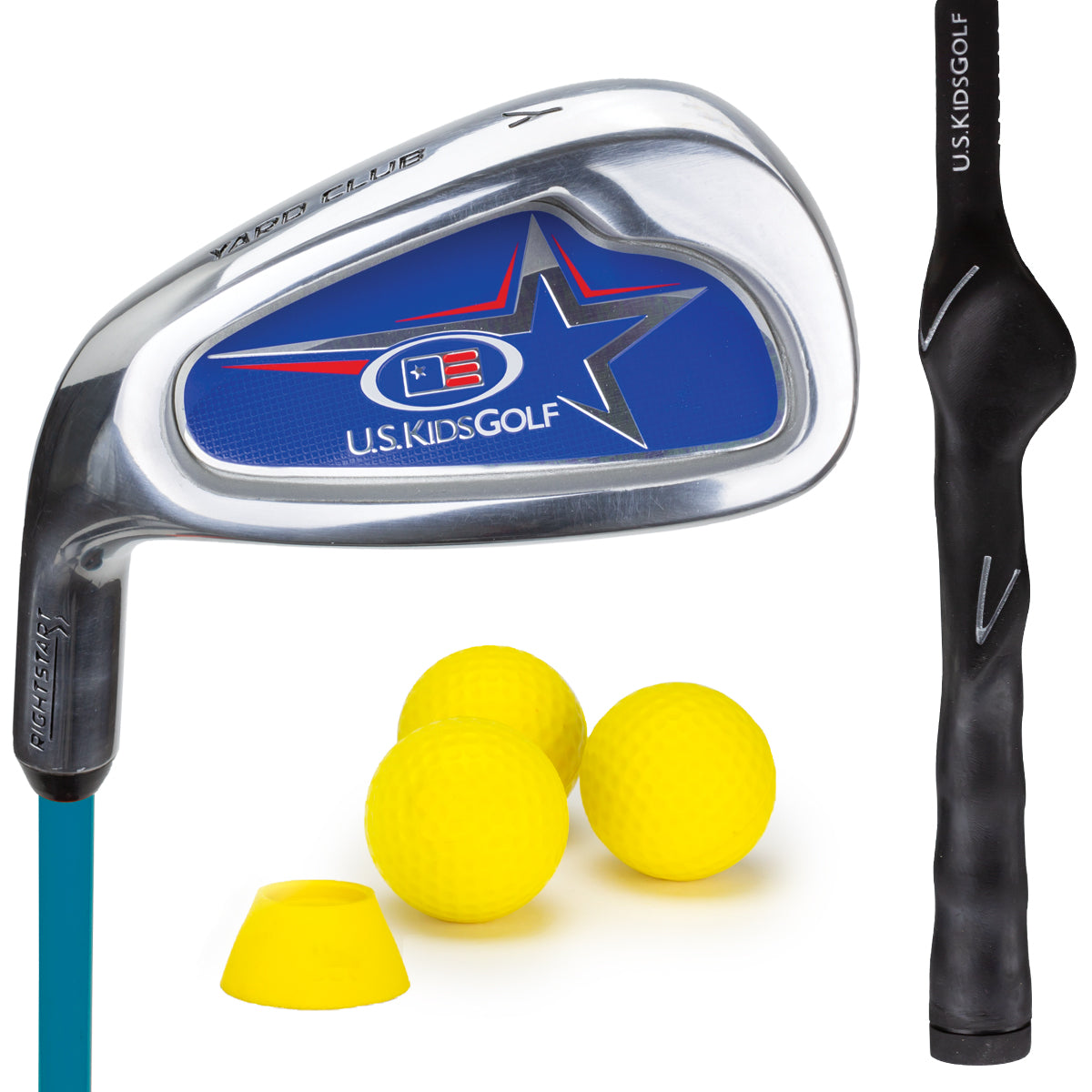 RS2-48 Yard Club with 3 Yard Balls and tee Left