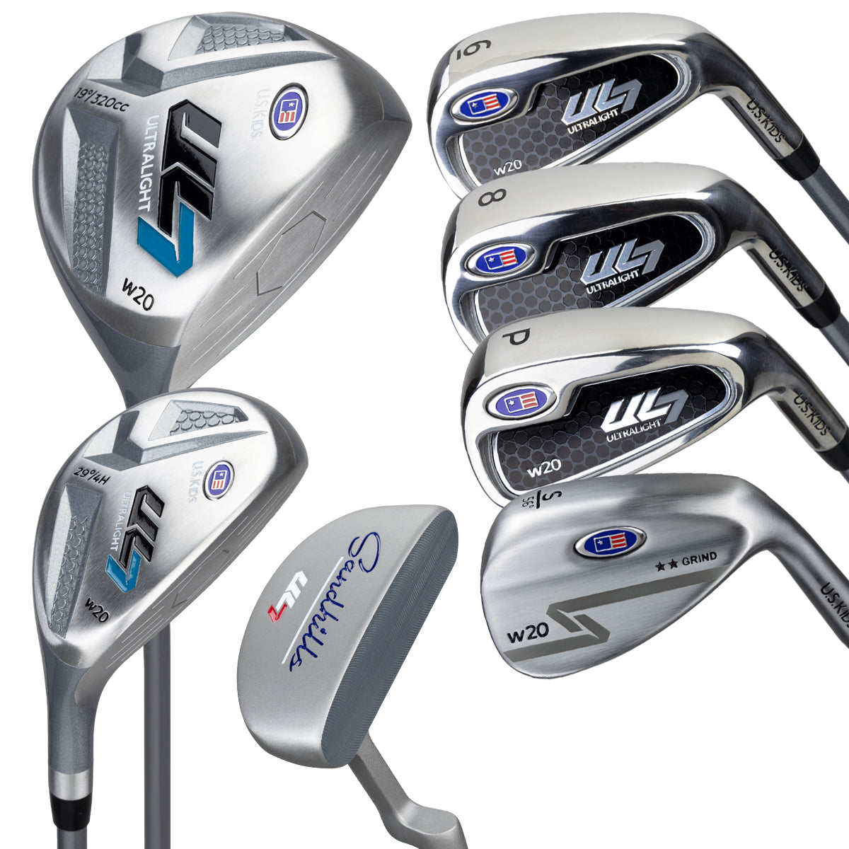 UL7 48 7 Club Only Set, All Graphite Right