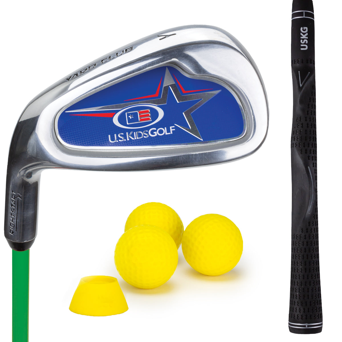 RS2-57 Yard Club with 3 Yard Balls and tee Left
