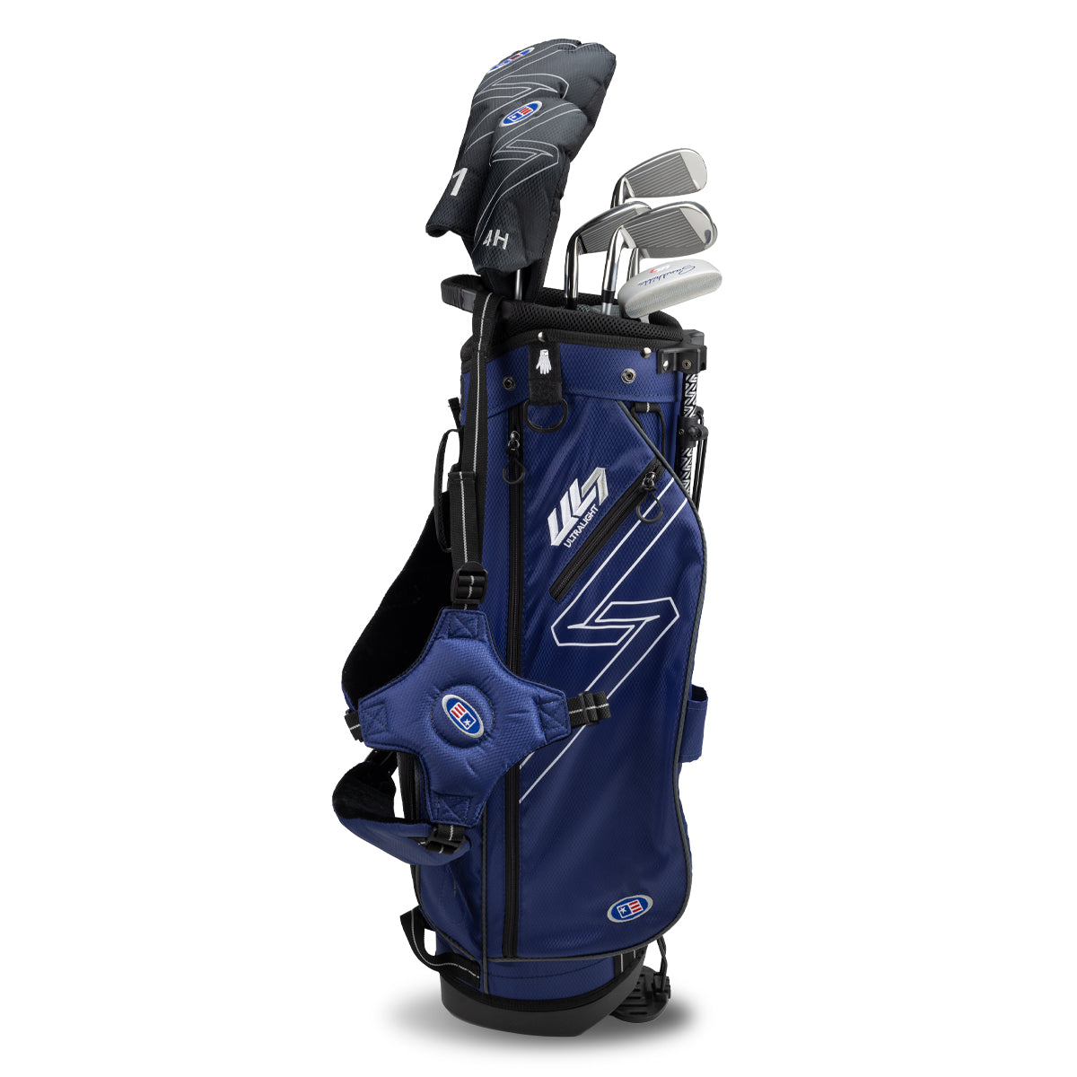 UL7 54 7 Club Stand Set, All Graphite, Black/ Right / Navy/Navy