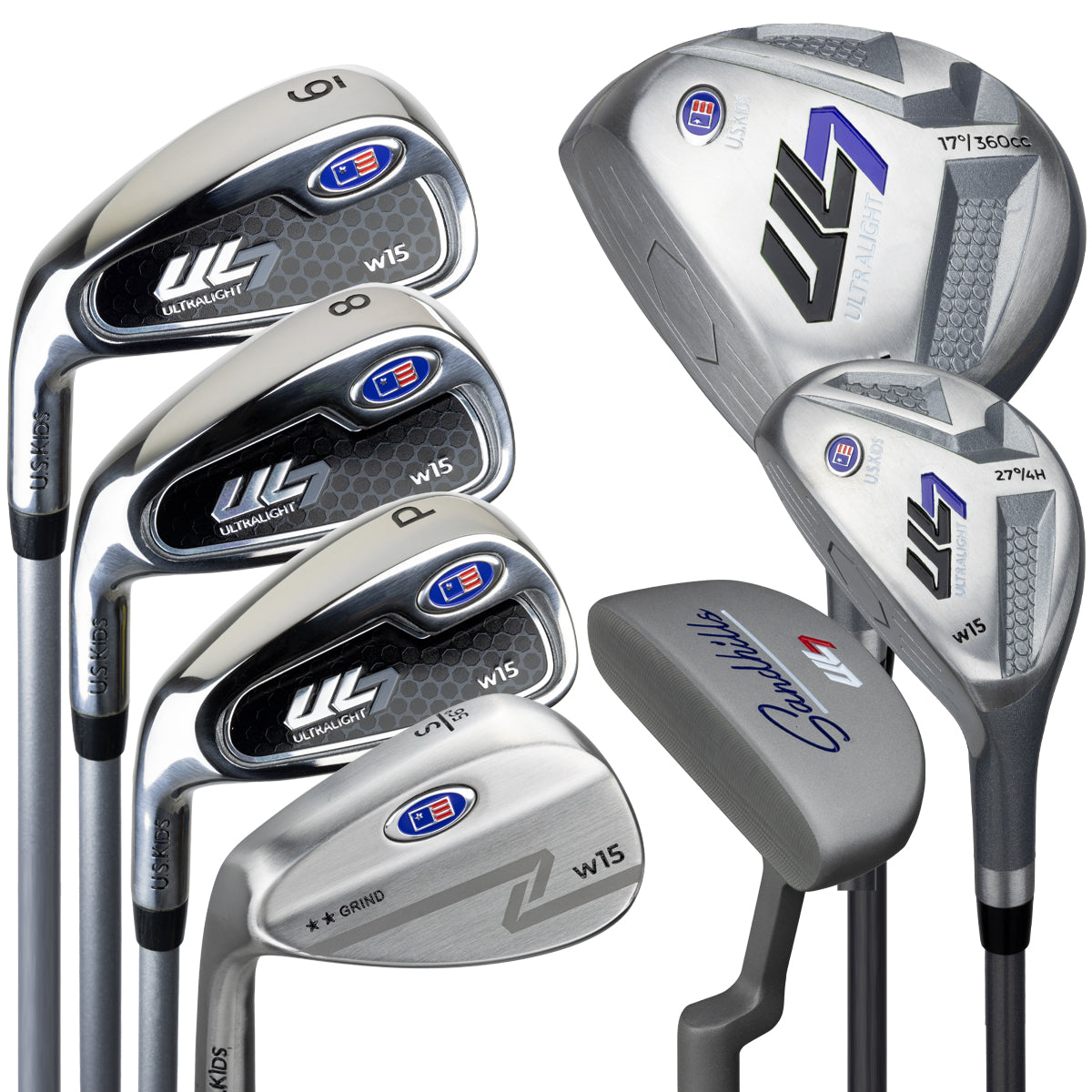 UL7 54 7 Club Only Set, All Graphite Left