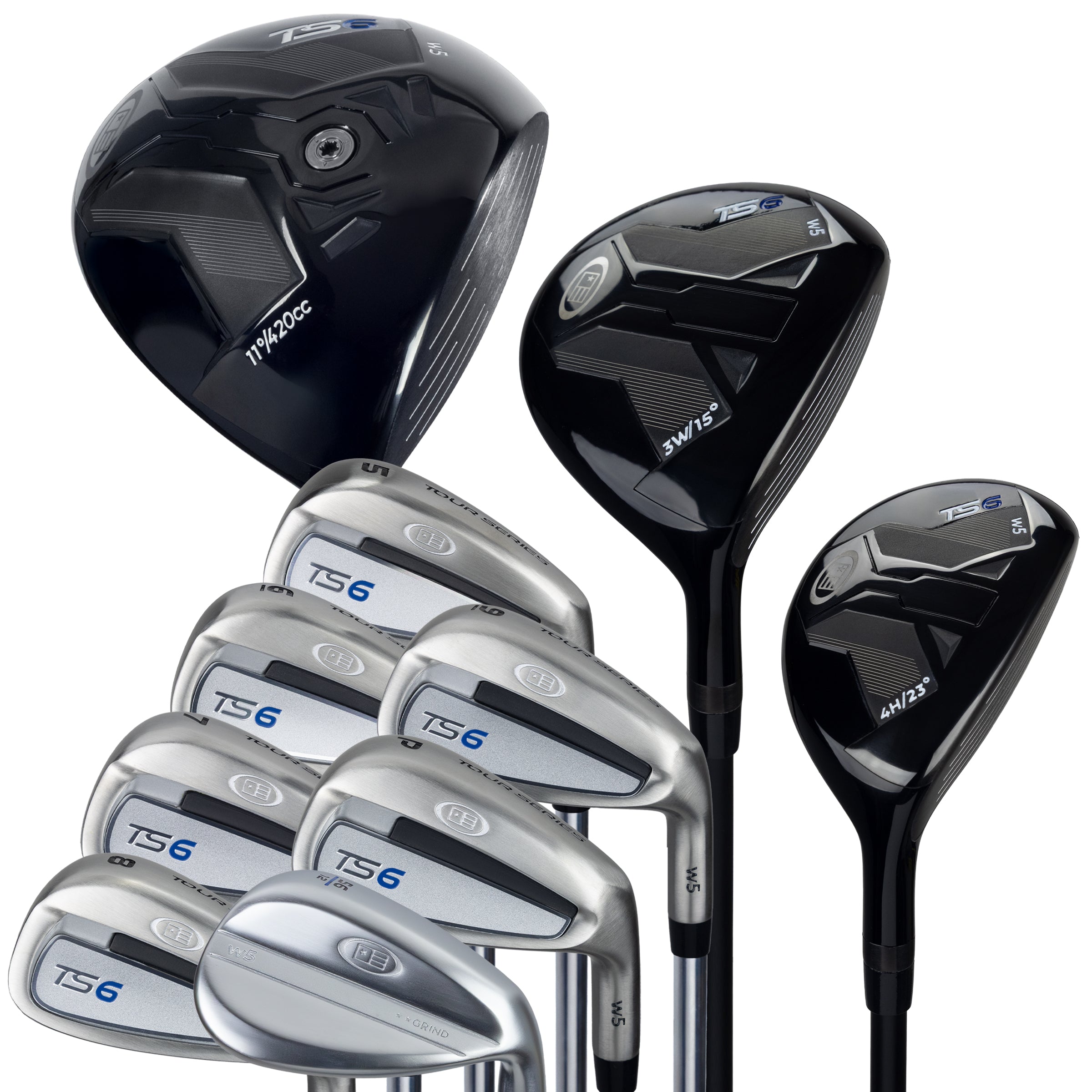 TS6-63 10 Club Stand Set Combo Shaft
