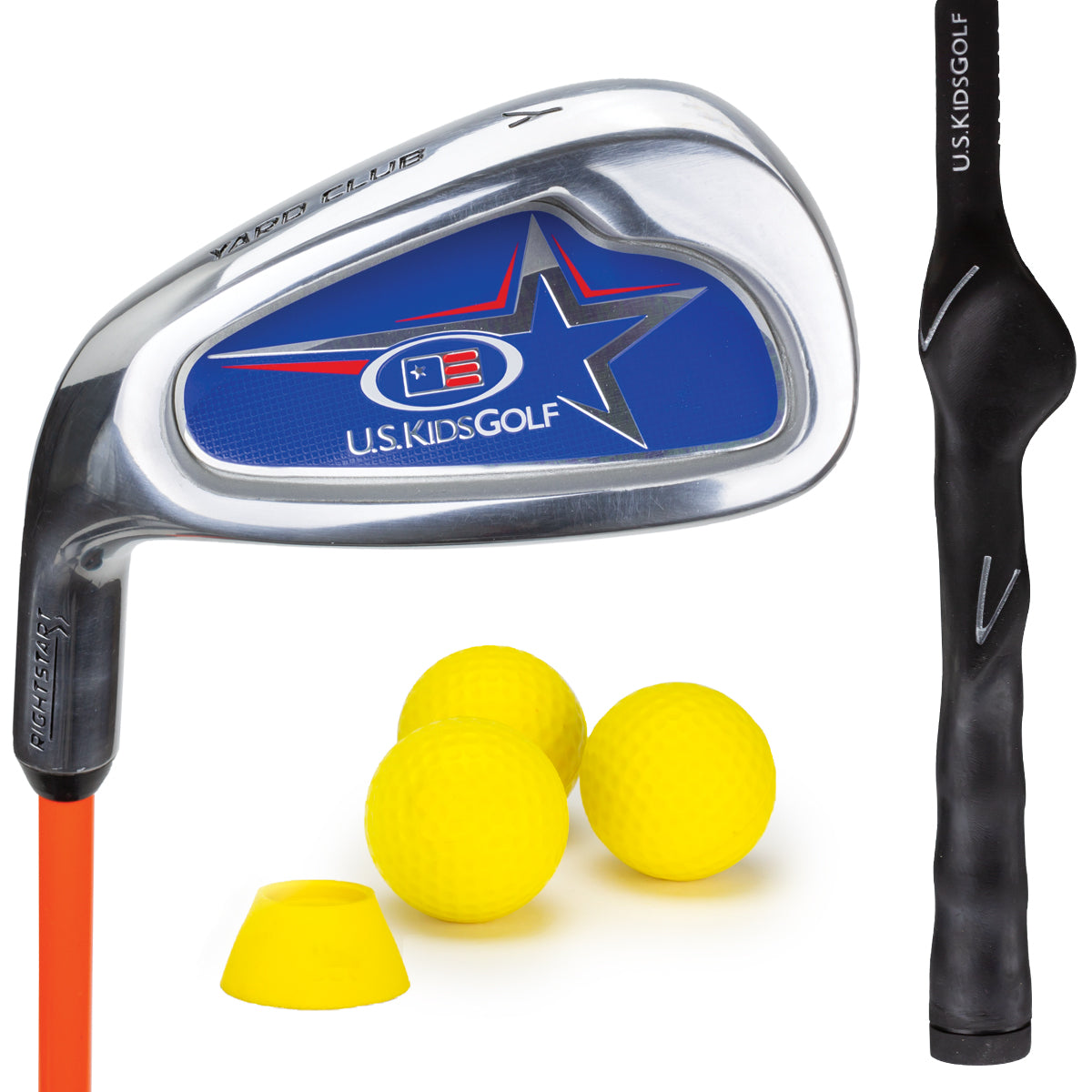 RS2-51 Yard Club with 3 Yard Balls and tee Left
