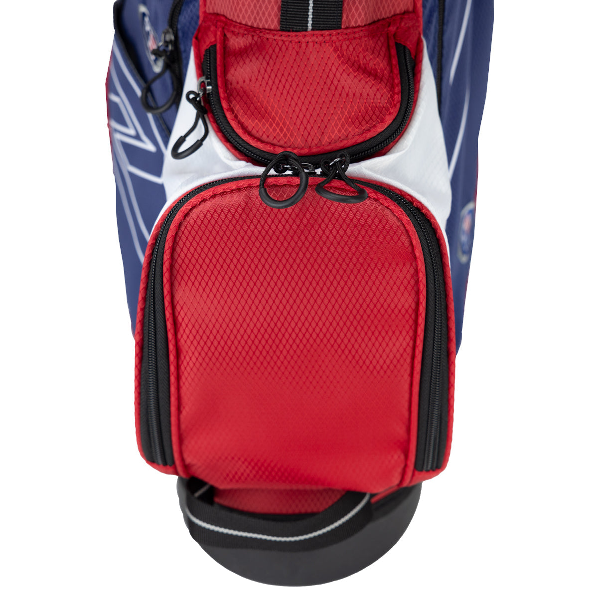 UL7 48 7 Club Stand Set, All Graphite, Black/Teal Bag Right / Navy/Red