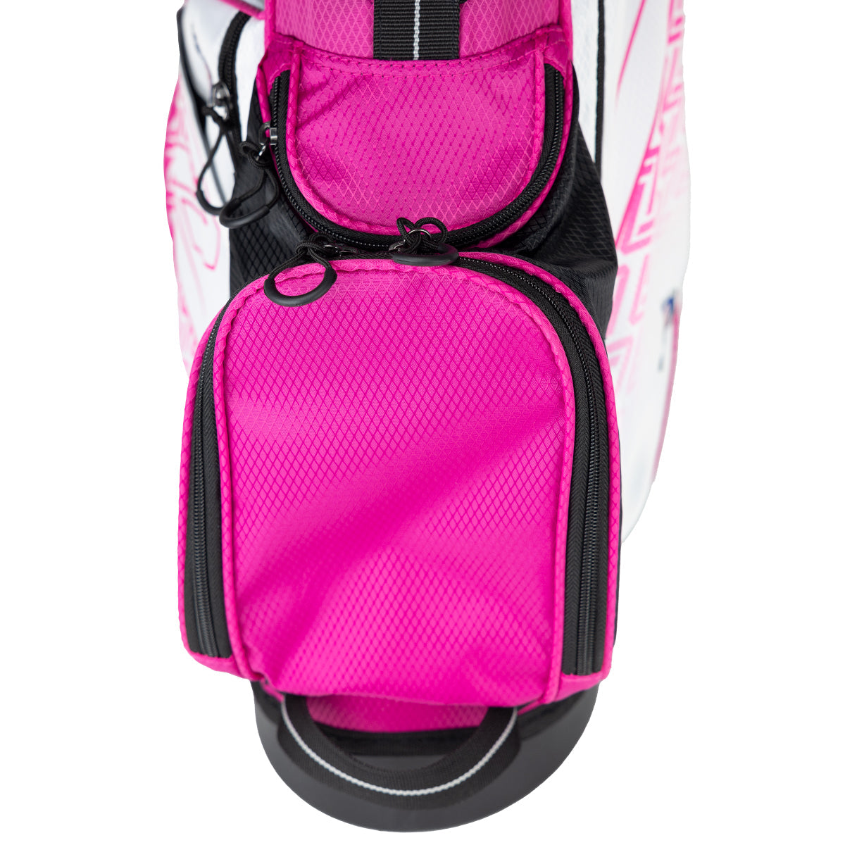UL7 48 5 Club Stand Set, All Graphite, Black/Teal Bag Left / White/Pink