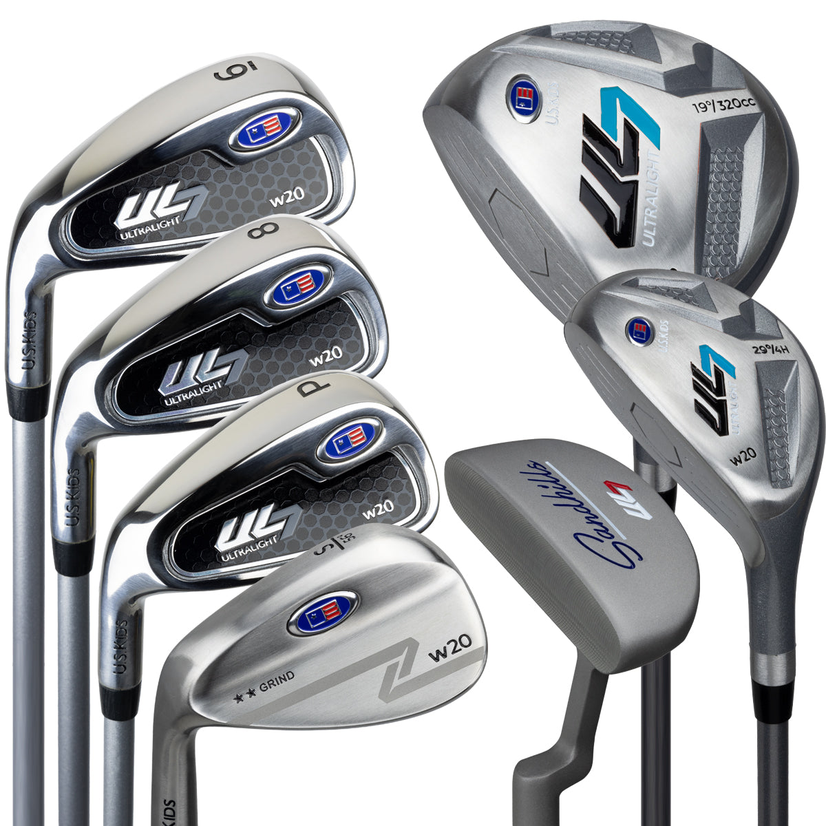 UL7 48 7 Club Only Set, All Graphite Left