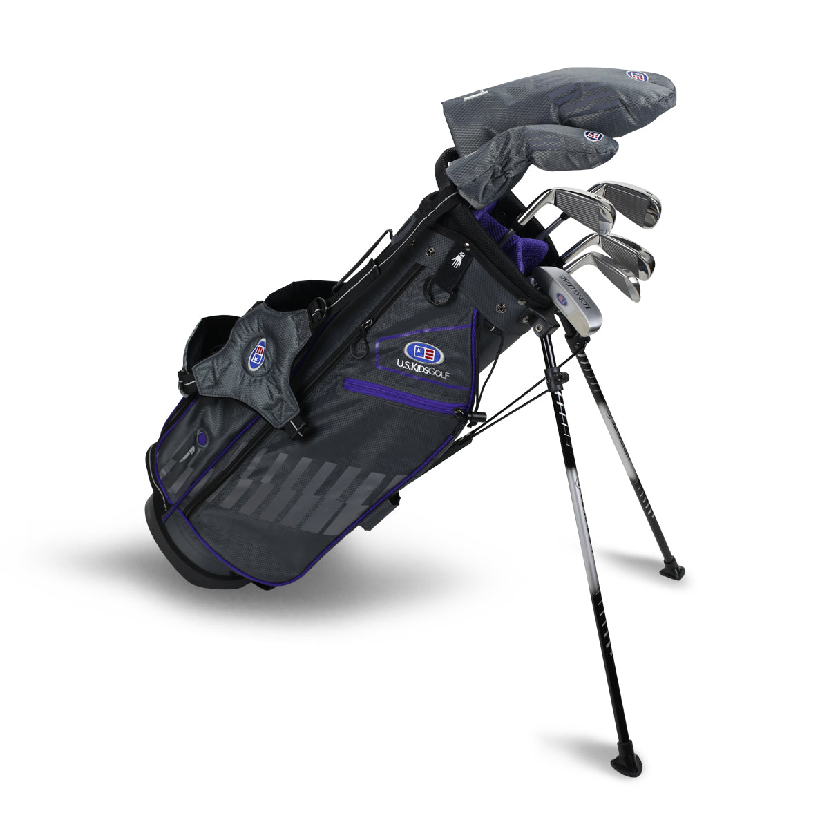 UL54-s 7 Club DV3 Stand Set, All Graphite, Grey/ Right / Grey/Purple
