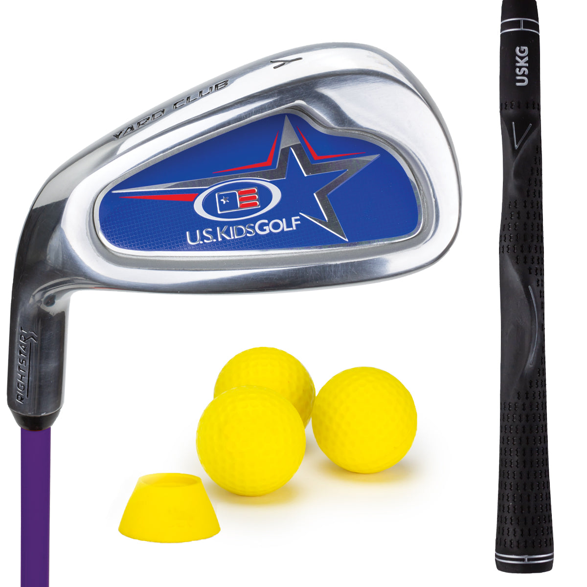 RS2-54 Yard Club with 3 Yard Balls and tee Left