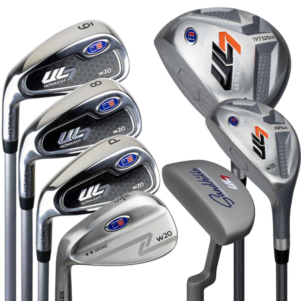 UL7 51 7 Club Only Set, All Graphite Left