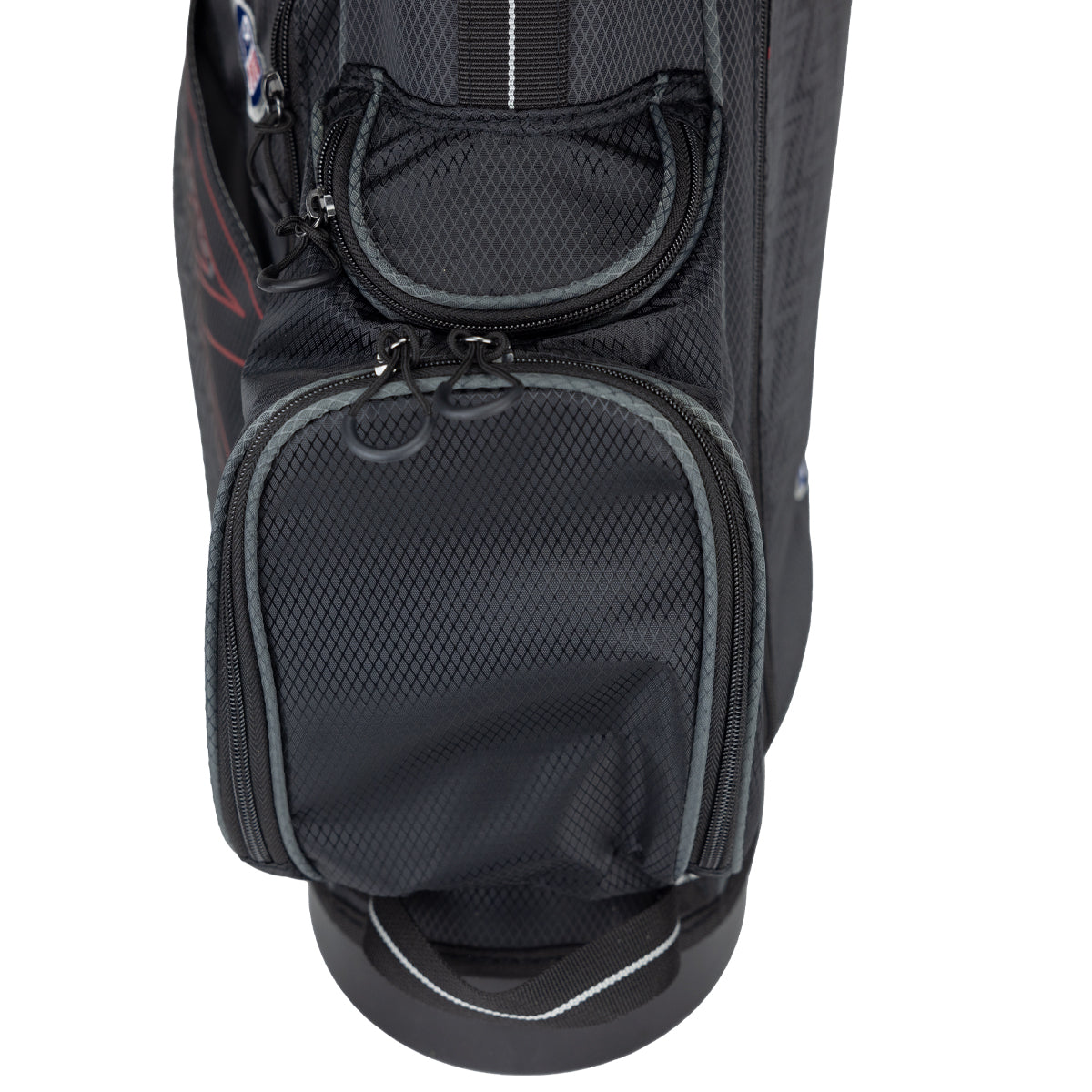 UL7 60 7 Club Stand Set, All Graphite, Black/Maroon Bag Right / Black/Maroon
