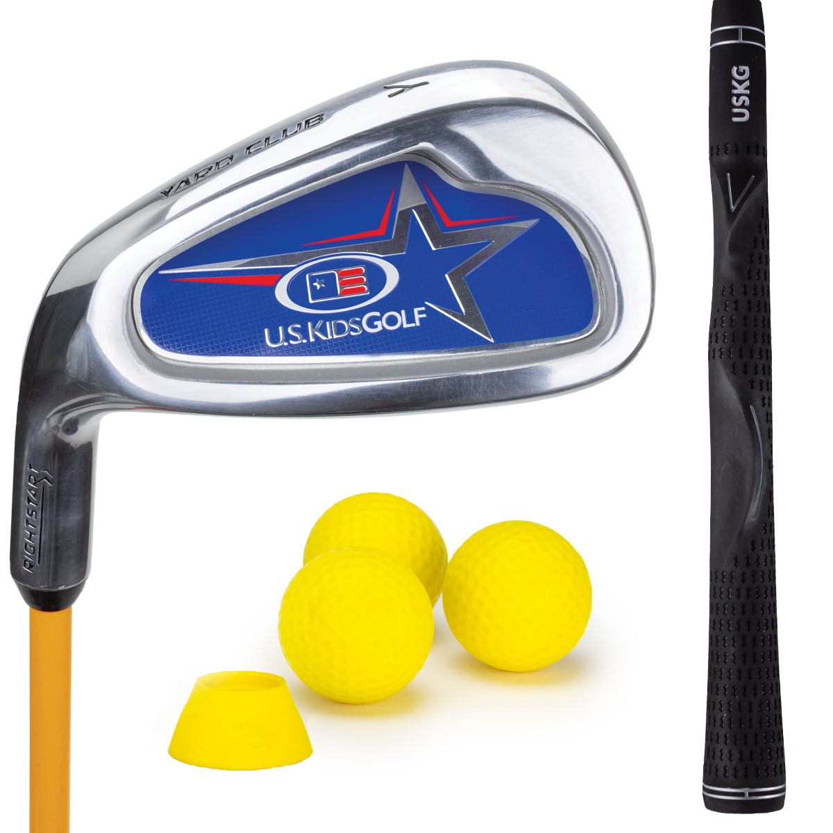 RS2-63 Yard Club with 3 Yard Balls and tee Left