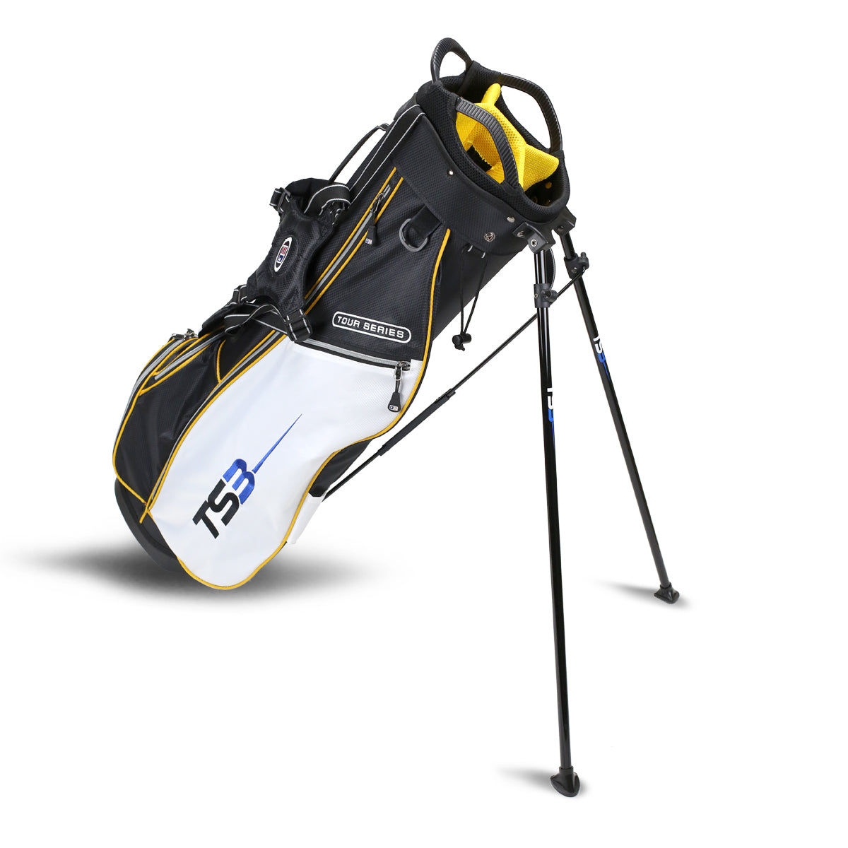 TS3-63 Stand Bag 33.5 Inch, v5 Bla/Whi/Gol Bag