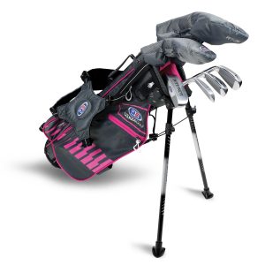 UL45-s 6 Club DV3 Stand Set, Grey/Pink Bag
